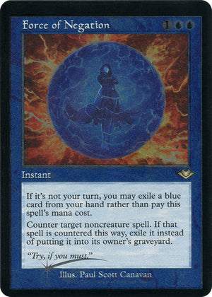 Force of Negation (Retro Frame) (Foil Etched) (9) [Modern Horizons]