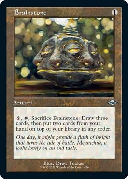Brainstone (Retro Frame) (Foil Etched) (426) [Modern Horizons 2]