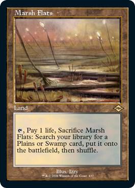 Marsh Flats (Retro Frame) (Foil Etched) (437) [Modern Horizons 2]
