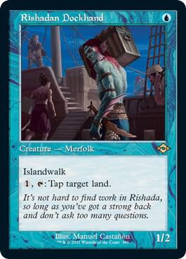 Rishadan Dockhand (Retro Frame) (Foil Etched) (391) [Modern Horizons 2]