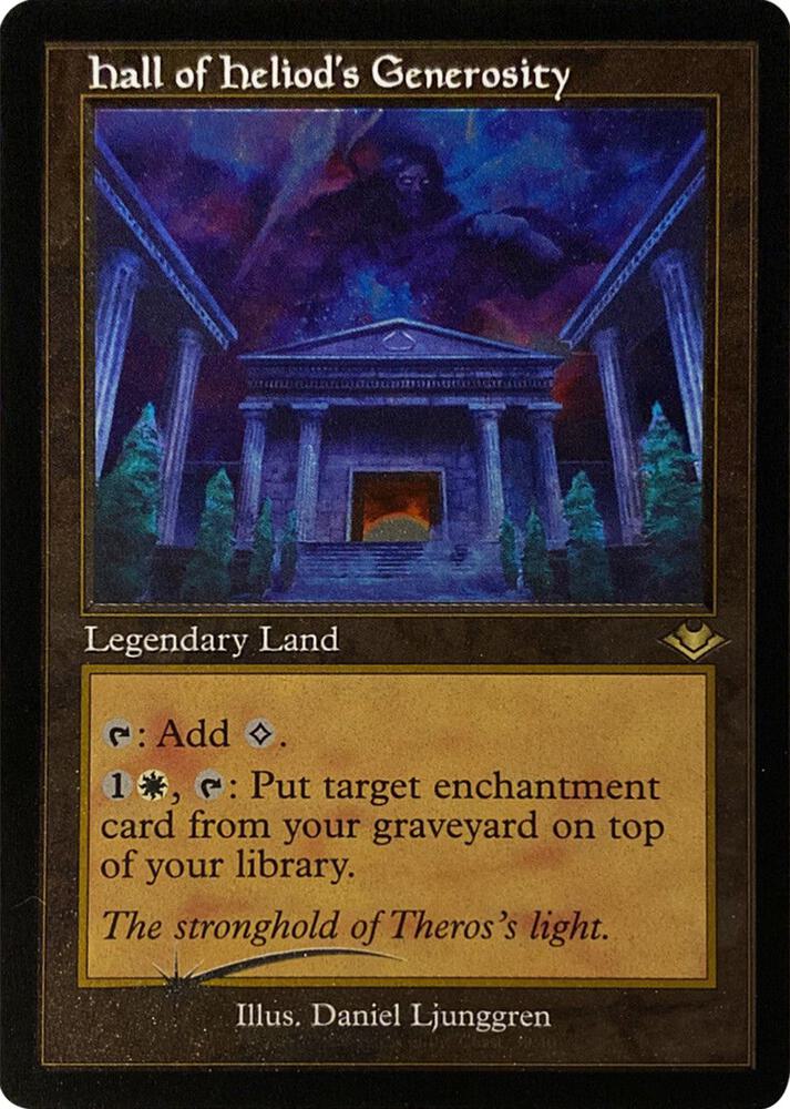 Hall of Heliod's Generosity (Retro Frame) (Foil Etched) (39) [Modern Horizons]