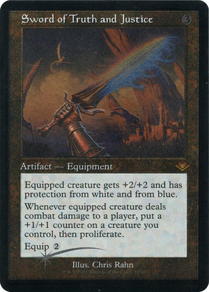Sword of Truth and Justice (Retro Frame) (Foil Etched) (32) [Modern Horizons]