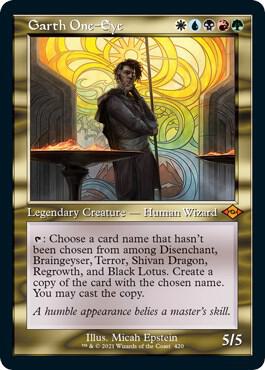 Garth One-Eye (Retro Frame) (Foil Etched) (420) [Modern Horizons 2]