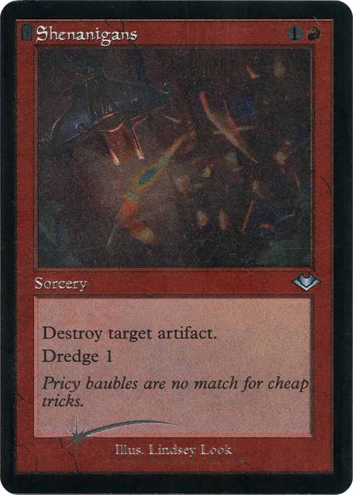 Shenanigans (Retro Frame) (Foil Etched) (18) [Modern Horizons]