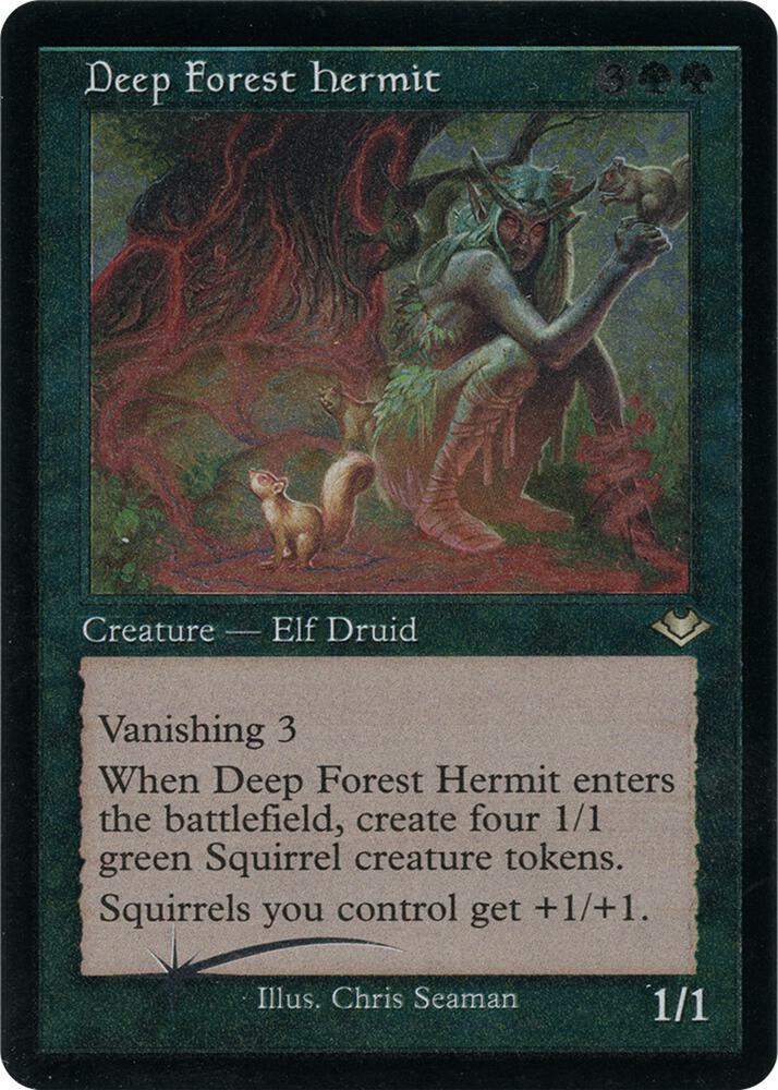 Deep Forest Hermit (Retro Frame) (Foil Etched) (20) [Modern Horizons]