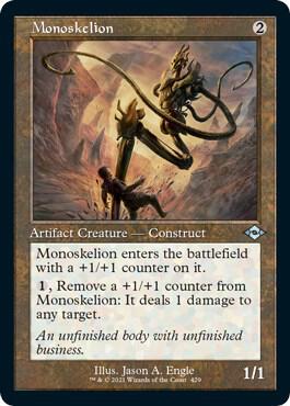 Monoskelion (Retro Frame) (Foil Etched) (429) [Modern Horizons 2]
