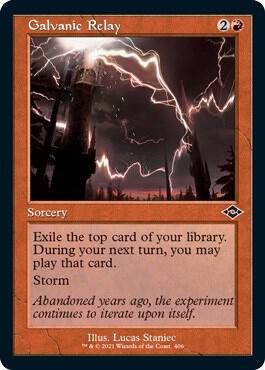Galvanic Relay (Retro Frame) (Foil Etched) (406) [Modern Horizons 2]