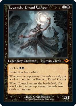 Tourach, Dread Cantor (Retro Frame) (Foil Etched) (402) [Modern Horizons 2]