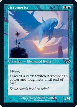 Aeromoeba (Retro Frame) (Foil Etched) (389) [Modern Horizons 2]