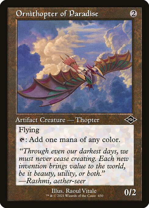 Ornithopter of Paradise (430) [Modern Horizons 2]