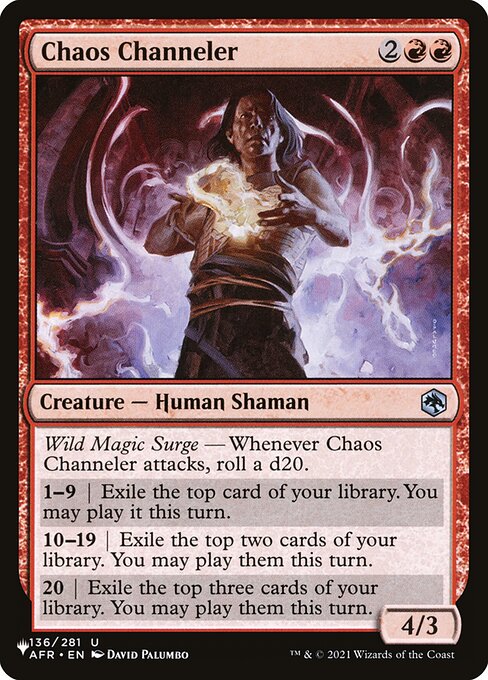 Chaos Channeler (AFR-136) [The List]