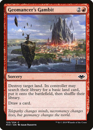 Geomancer's Gambit (125) [Modern Horizons]