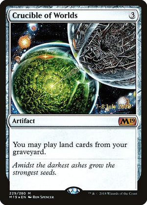 Crucible of Worlds (229s) [Core Set 2019 Promos]