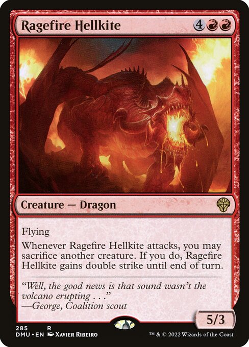 Ragefire Hellkite (285) [Dominaria United]