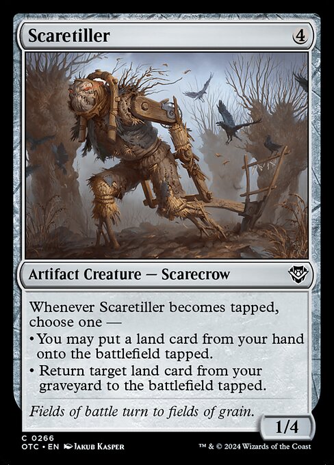 Scaretiller (266) [Outlaws of Thunder Junction Commander]