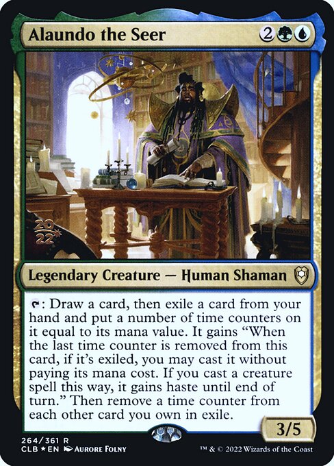 Alaundo the Seer (264s) [Battle for Baldur's Gate Promos]