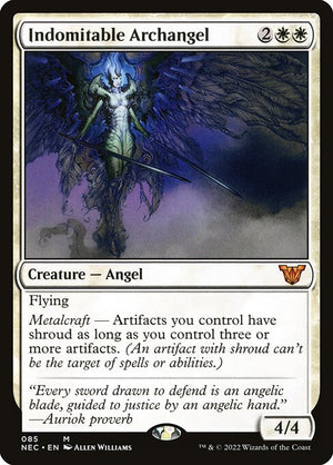Indomitable Archangel (85) [Neon Dynasty Commander]