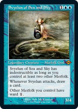 Svyelun of Sea and Sky (Retro Frame) (Foil Etched) (393) [Modern Horizons 2]