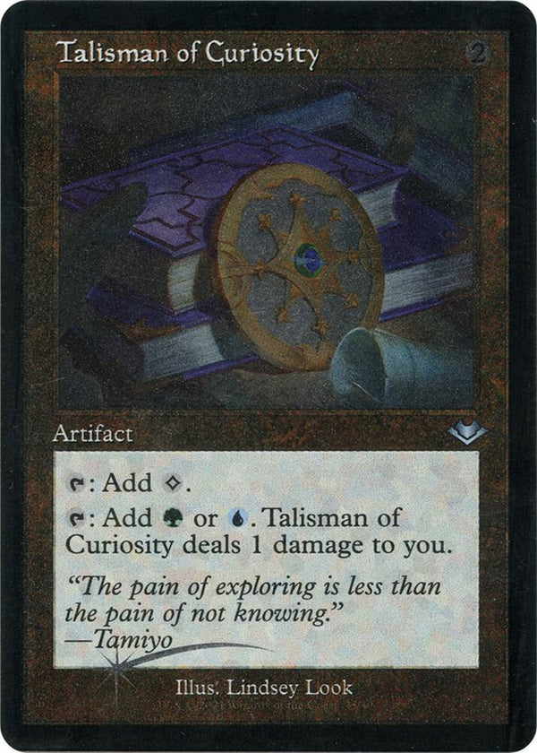 Talisman of Curiosity (Retro Frame) (Foil Etched) (35) [Modern Horizons]