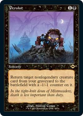 Persist (Retro Frame) (Foil Etched) (400) [Modern Horizons 2]