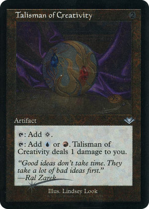 Talisman of Creativity (Retro Frame) (Foil Etched) (34) [Modern Horizons]