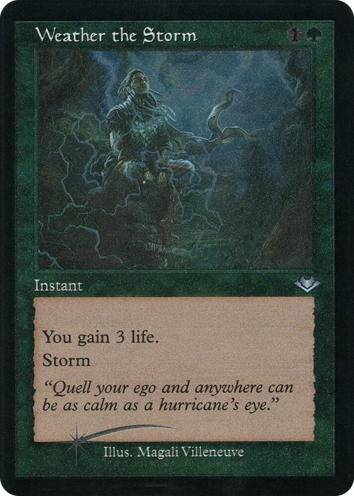 Weather the Storm (Retro Frame) (Foil Etched) (24) [Modern Horizons]
