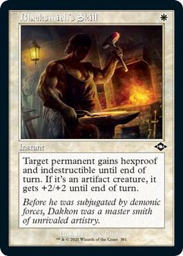 Blacksmith's Skill (Retro Frame) (Foil Etched) (381) [Modern Horizons 2]