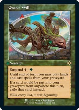 Gaea's Will (Retro Frame) (Foil Etched) (412) [Modern Horizons 2]