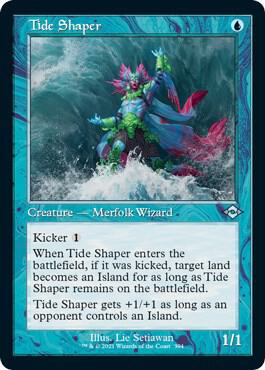Tide Shaper (Retro Frame) (Foil Etched) (394) [Modern Horizons 2]