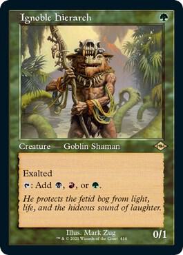 Ignoble Hierarch (Retro Frame) (Foil Etched) (414) [Modern Horizons 2]