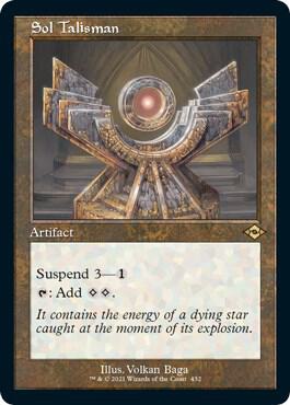 Sol Talisman (Retro Frame) (Foil Etched) (432) [Modern Horizons 2]