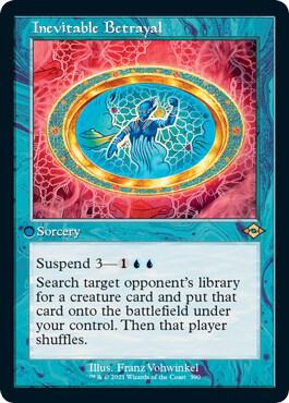 Inevitable Betrayal (Retro Frame) (Foil Etched) (390) [Modern Horizons 2]
