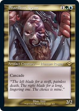 Shardless Agent (Retro Frame) (Foil Etched) (423) [Modern Horizons 2]