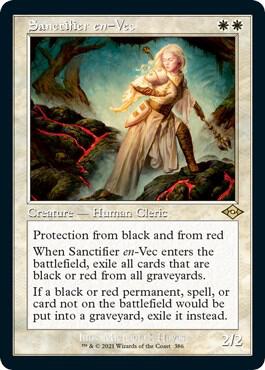 Sanctifier en-Vec (Retro Frame) (Foil Etched) (386) [Modern Horizons 2]