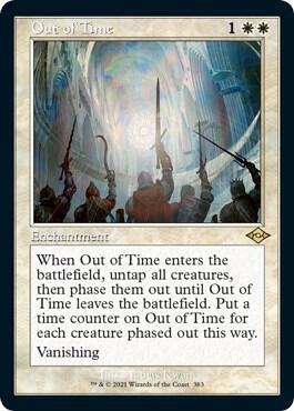 Out of Time (Retro Frame) (Foil Etched) (383) [Modern Horizons 2]