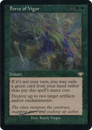 Force of Vigor (Retro Frame) (Foil Etched) (21) [Modern Horizons]