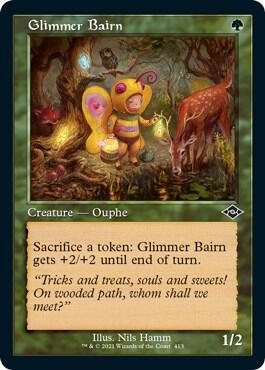 Glimmer Bairn (Retro Frame) (Foil Etched) (413) [Modern Horizons 2]
