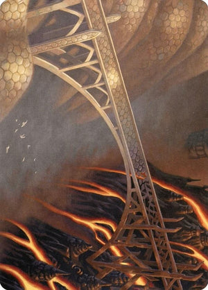 Rustvale Bridge Art Card (77) [Modern Horizons 2 Art Series]