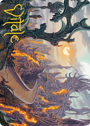 Drossforge Bridge Art Card (Gold-Stamped Signature) (73) [Modern Horizons 2 Art Series]