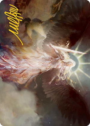 Serra's Emissary Art Card (Gold-Stamped Signature) (8) [Modern Horizons 2 Art Series]