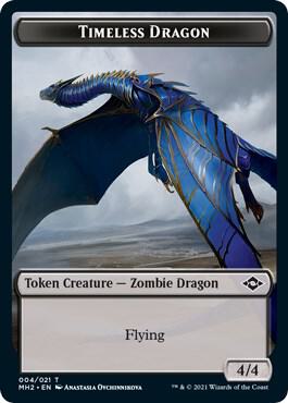 Timeless Dragon Token (4) [Modern Horizons 2]
