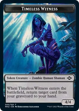 Timeless Witness Token (5) [Modern Horizons 2]