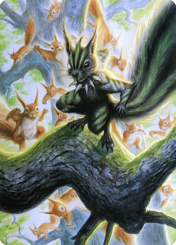 Chatterfang, Squirrel General Art Card (67/81) [Modern Horizons 2 Art Series]