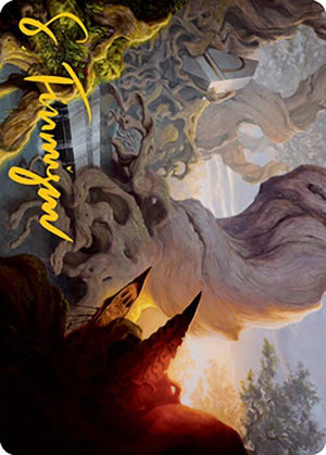 Yavimaya, Cradle of Growth Art Card (Gold-Stamped Signature) (66) [Modern Horizons 2 Art Series]