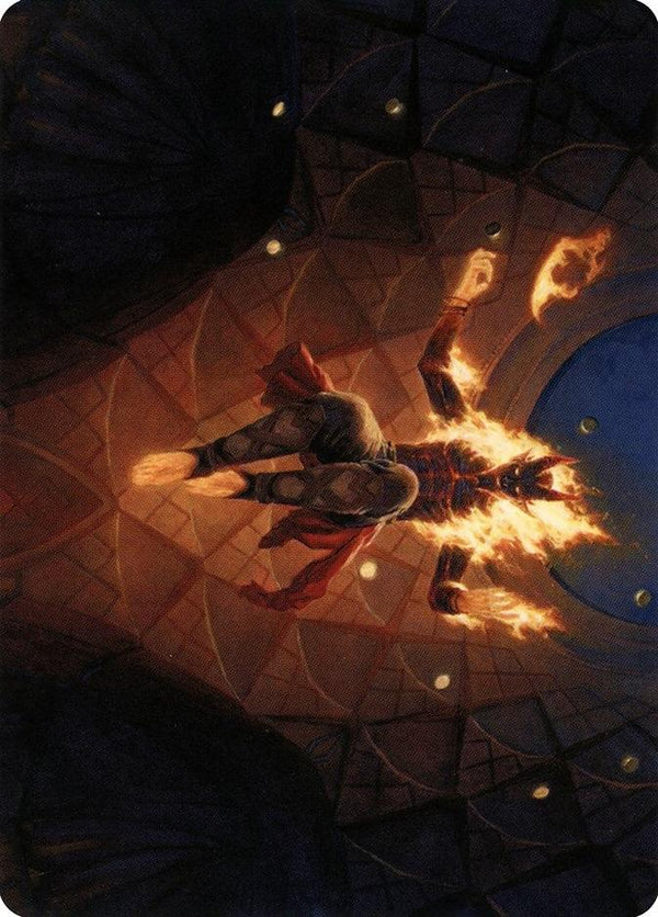 Yusri, Fortune's Flame Art Card (60) [Modern Horizons 2 Art Series]