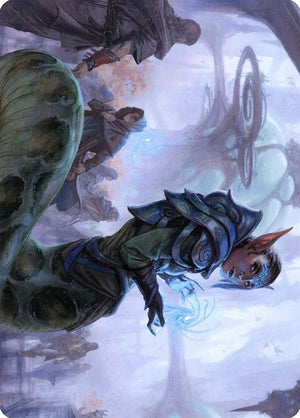 Lonis, Cryptozoologist Art Card (57) [Modern Horizons 2 Art Series]