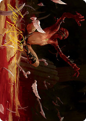 Bone Shards Art Card (Gold-Stamped Signature) (27) [Modern Horizons 2 Art Series]