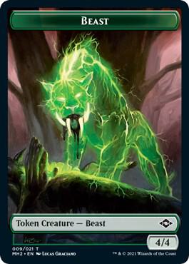 Beast Token (9) [Modern Horizons 2]
