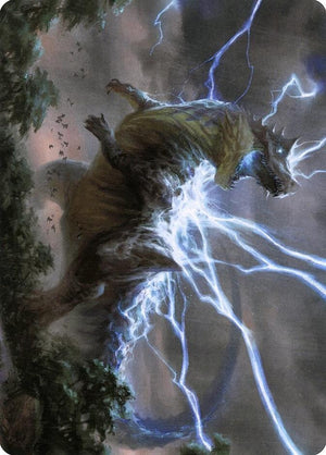 Thrasta, Tempest's Roar Art Card (41/81) [Modern Horizons 2 Art Series]