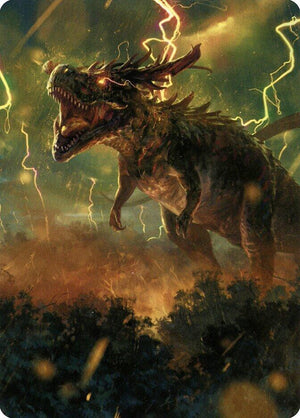 Thrasta, Tempest's Roar Art Card (42/81) [Modern Horizons 2 Art Series]